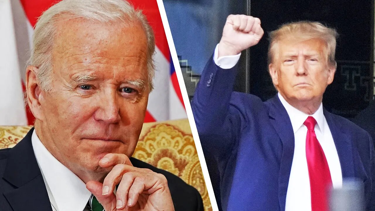 Why isn't Biden talking about Trump's arrest?