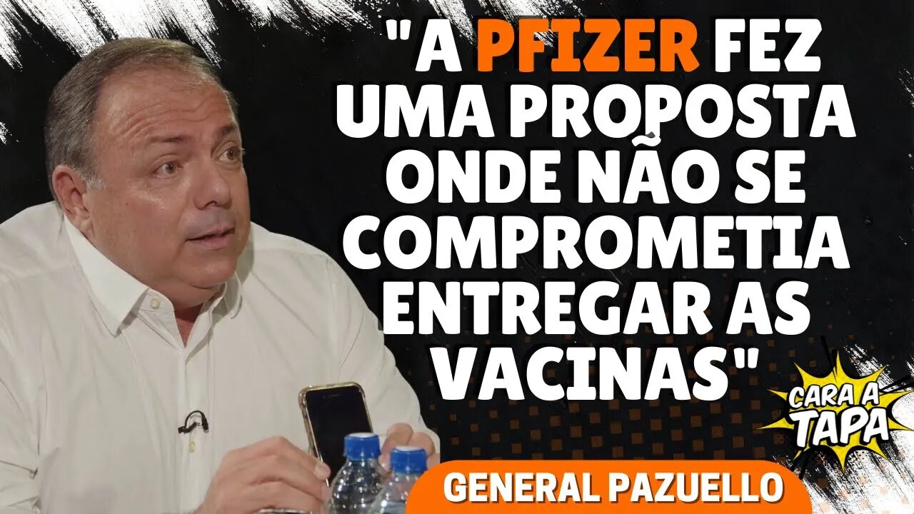 PAZUELLO REVELA PELA PRIMEIRA VEZ CLÁUSULAS EXIGIDAS PELA PFIZER