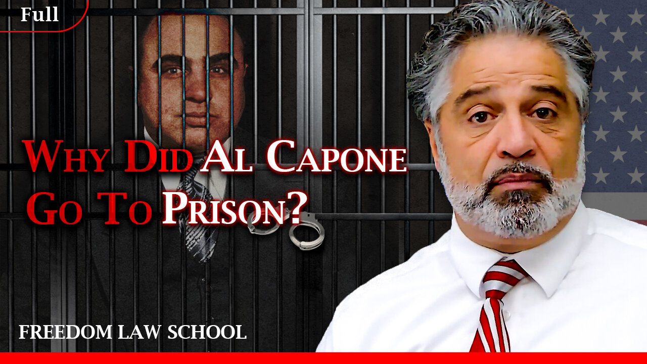 WHY AL CAPONE WENT TO PRISON ON FEDERAL INCOME TAX EVASION CHARGES (Full)