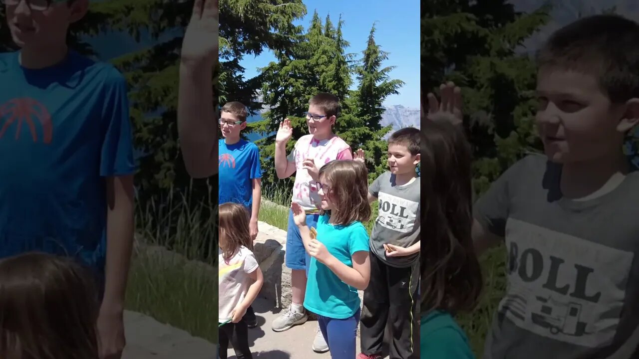 Crater Lake is actually a COLLAPSED VOLCANO!