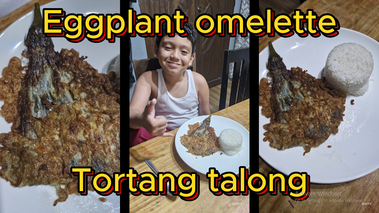 Starting the Day Right with Tortang Talong! 🌞🍆