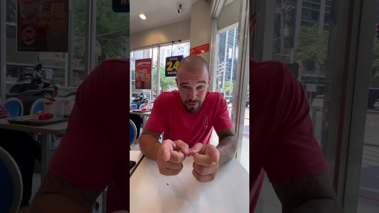 JOLLIBEE restaurant 🇵🇠Manila | we need your help choosing for a YouTube video