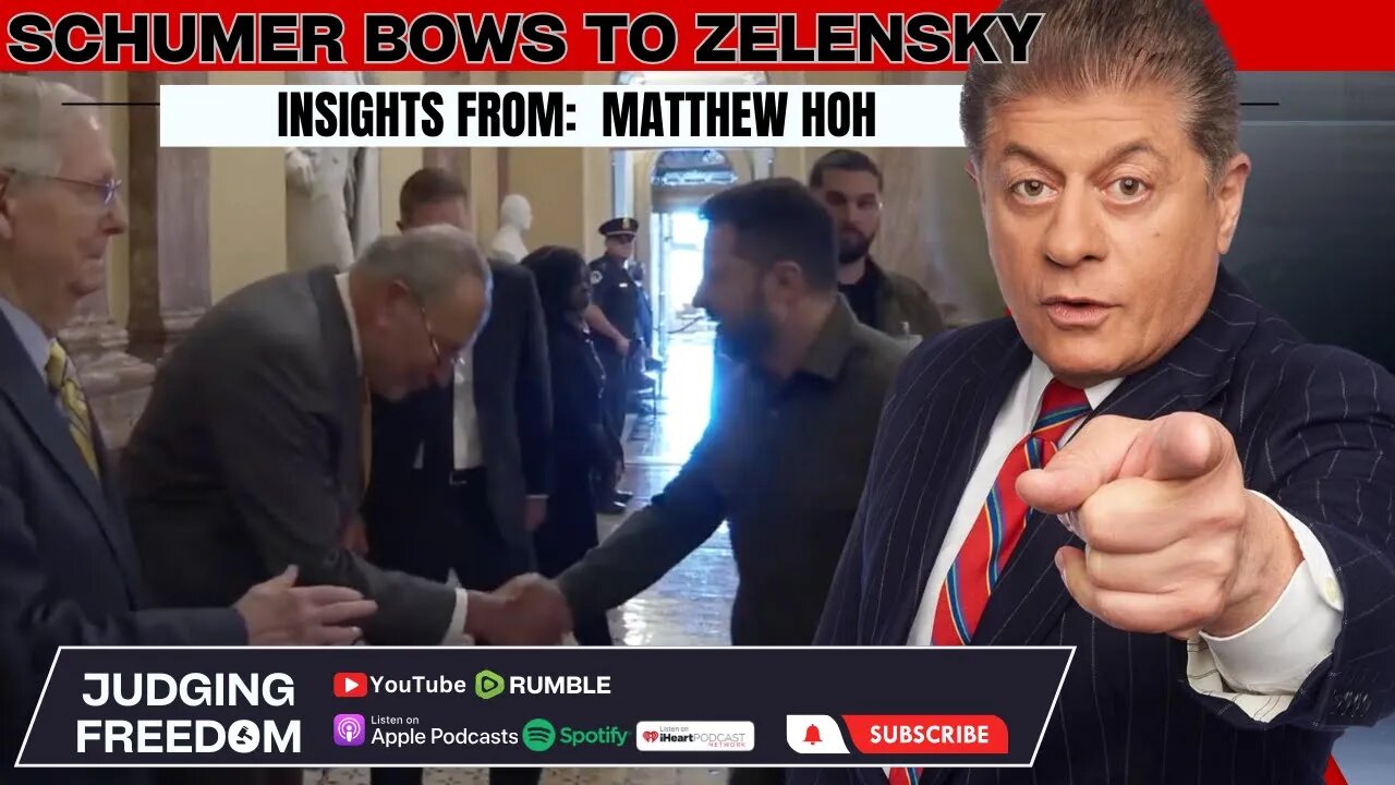 Schumer Bows to Zelensky w/Matt Hoh