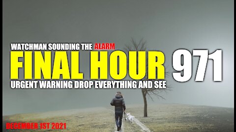 FINAL HOUR 971 - URGENT WARNING DROP EVERYTHING AND SEE - WATCHMAN SOUNDING THE ALARM