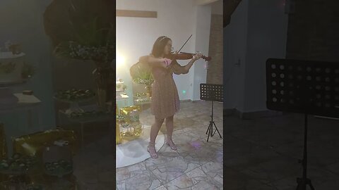 Gabi 15 anos, tocando Viola! Muito talento!