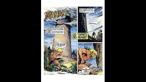 Rahan. Episode 114. By Roger Lecureux. The Spirits of the Clouds. A Puke (TM) Comic.