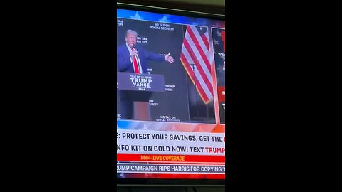 The alleged head of the stock market gave a strong message about President Trump yesterday in NC