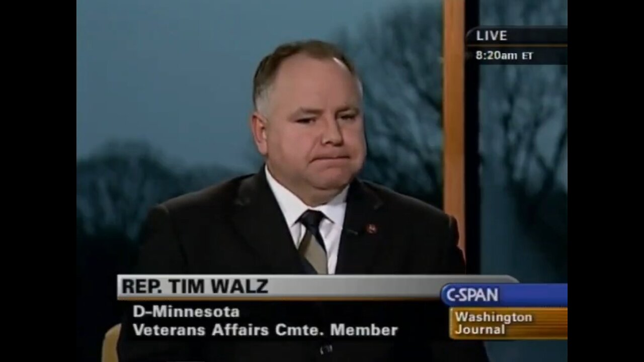 Tim Walz Lies About His Military Service In 2007