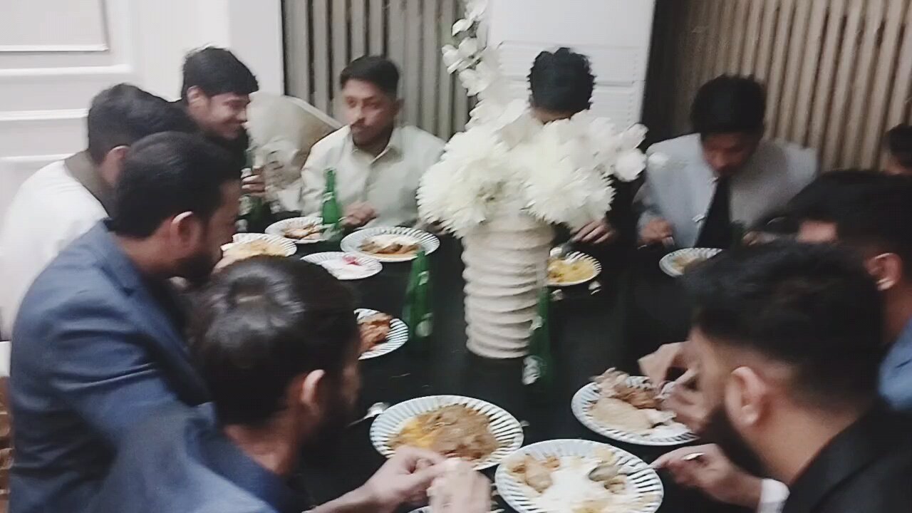 Barat Dinner of Mohibullah Saad Ghori