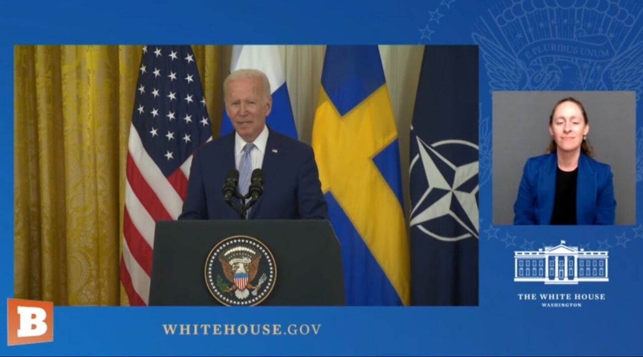 LIVE: President Biden Signing NATO Ratification for Finland and Sweden...