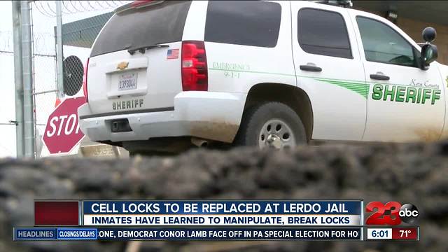 448 cell door locks to be replaced at Lerdo Jail