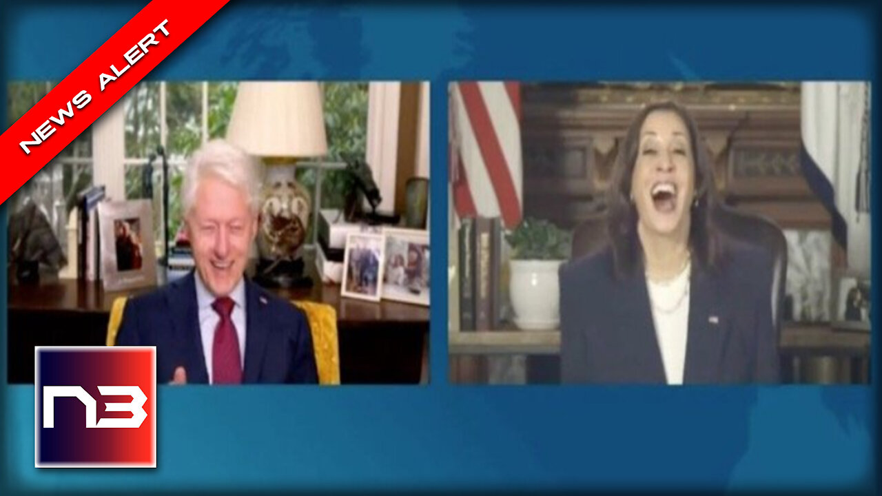 Kamala Harris Holds Event with Bill Clinton - The Occasion will Have you ROFL