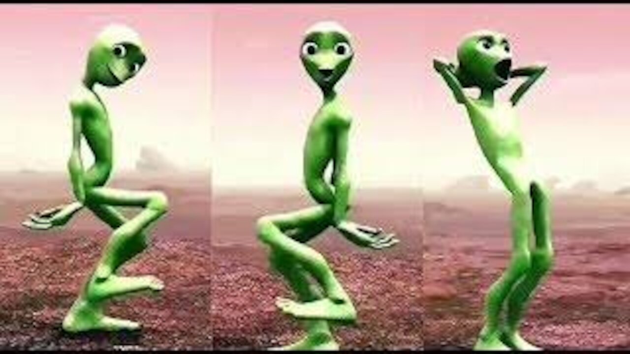 Funny Greenalien/dametucosita funny