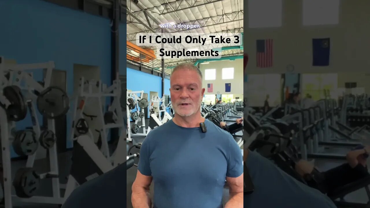 If I Could Only Take 3 Supplements…Here’s What They’d Be #shorts