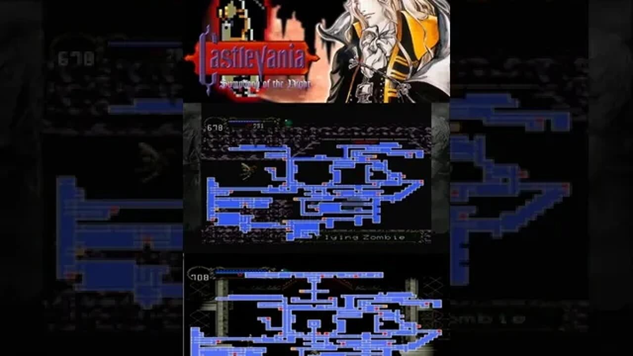 ✅CASTLEVANIA SOTN - #160 - O MELHOR METROIDVANIA #shorts