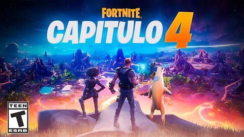 Chegou o capítulo 4 de FORTNITE, Tudo novo e LINDO ! - Fornite gameplay