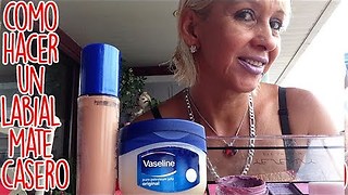 Como Hacer Un Labial Mate Casero