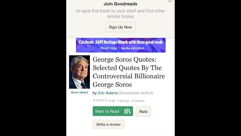 Eric Adams wrote a book praising George Soros