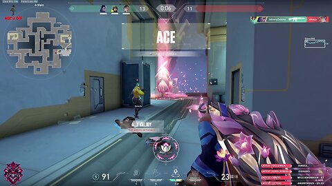 My first ACE on Abyss map from Valorant