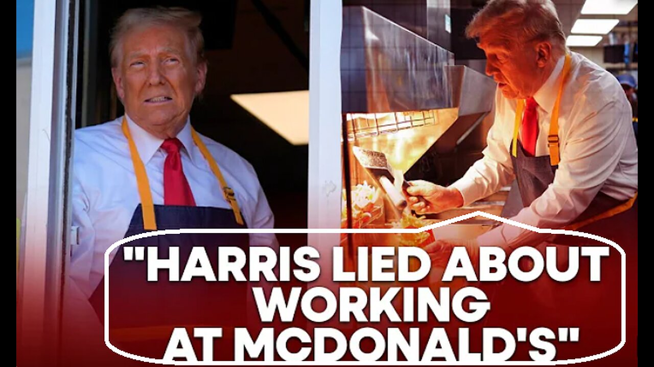 Donald Trump visits McDonald’s on MAGA tour of Pennsylvania and works Fries