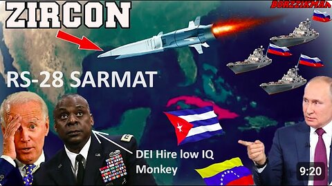Russia Is Sending NUCLEAR TIPPED ZIRCON/RS-28 SARMAT Long-Range Hypersonic Missiles To CUBA and VENEZUELA