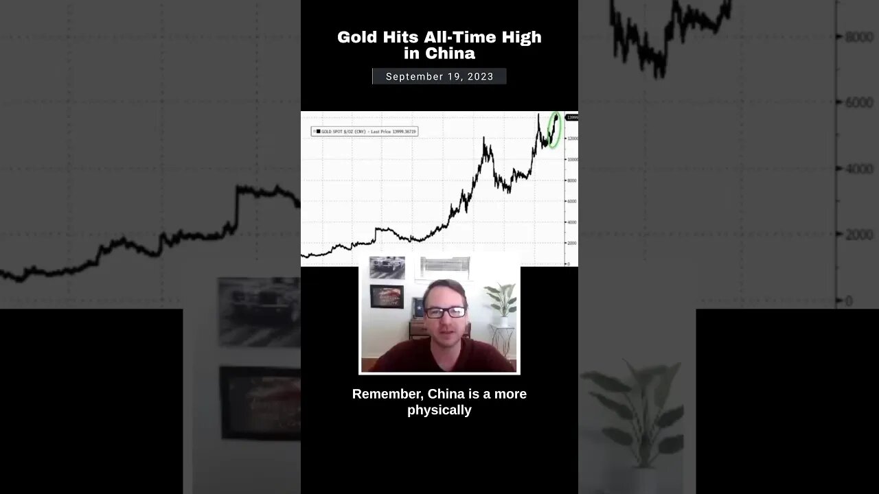 Gold has Reached An All-Time High in China #gold #preciousmetals