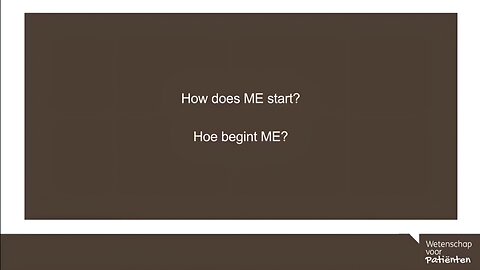 Q: How does M.E. start? A: Epidemic M.E. (aka Enteroviral Encephalomyelitis) is an acute onset neurological disease NOT gradual. It's possible to pick up an infection, develop a prodromal illness & then are hit with a final Coup de Grâce