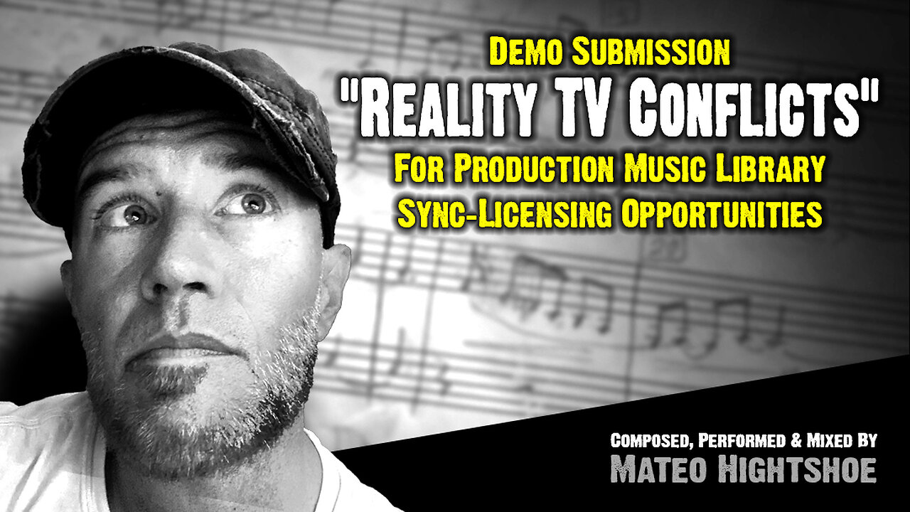 Music Sync License Submission #1 || Reality TV Light to Moderate Action