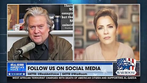 Kari Lake Steve Bannon Interview So Delusional It Hurts
