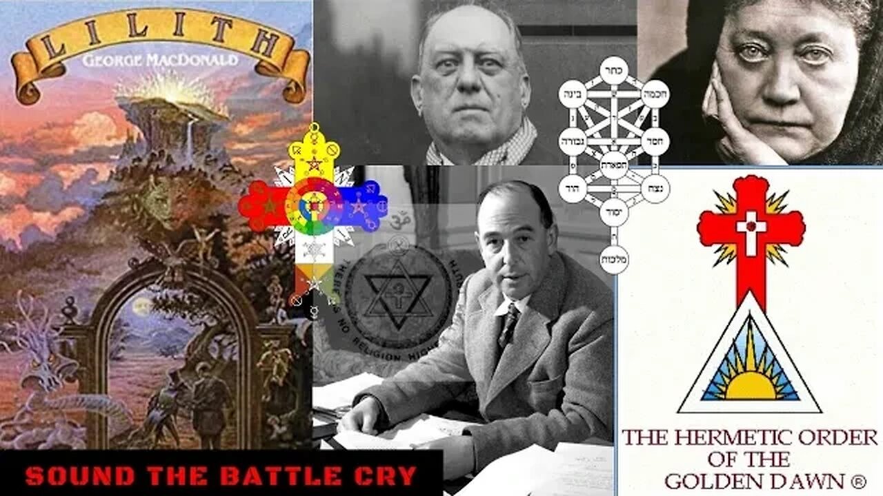 C.S. LEWIS: His Occult Connections - Order of the Golden Dawn, Theosophy, Rosicrucianism, Kabbalah