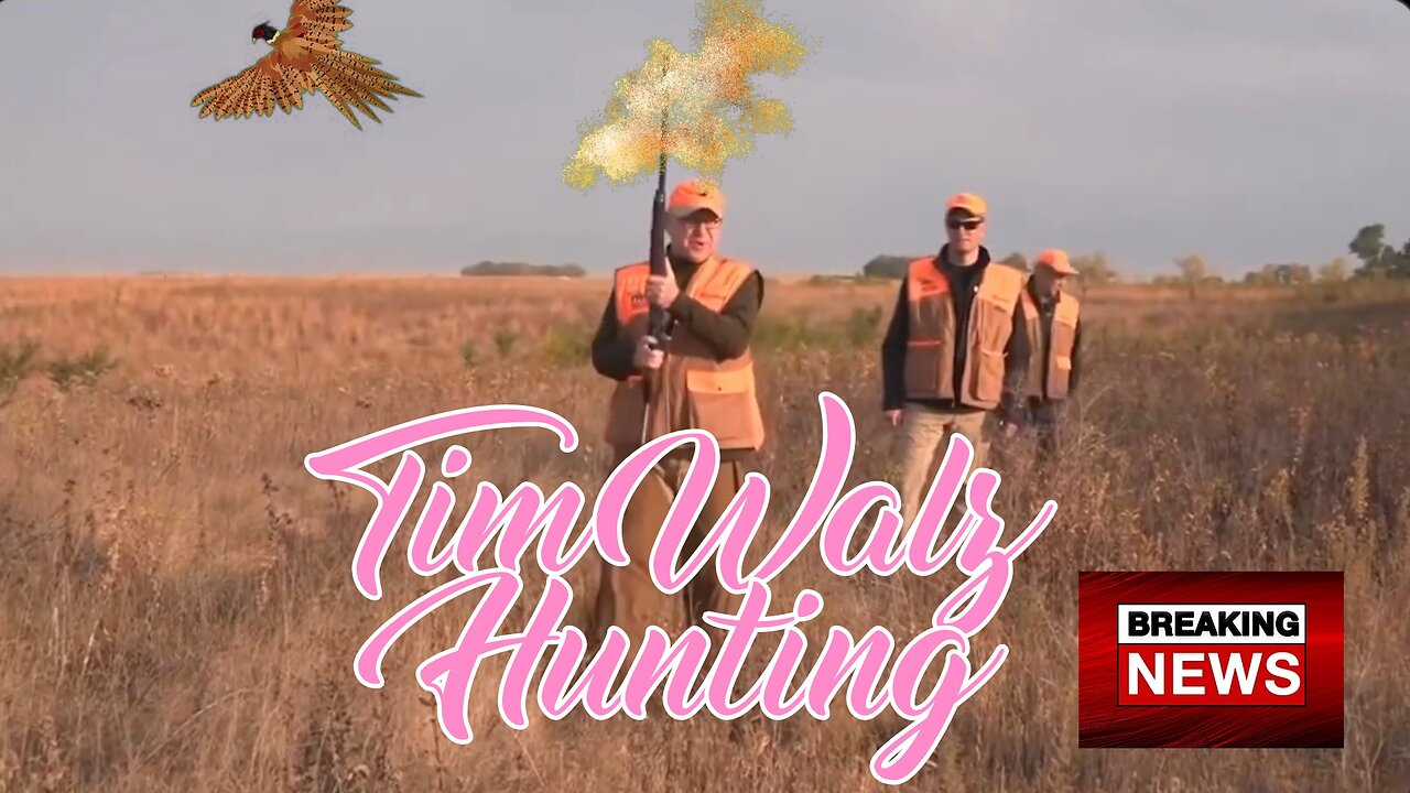 Tim Walz Goes Hunting