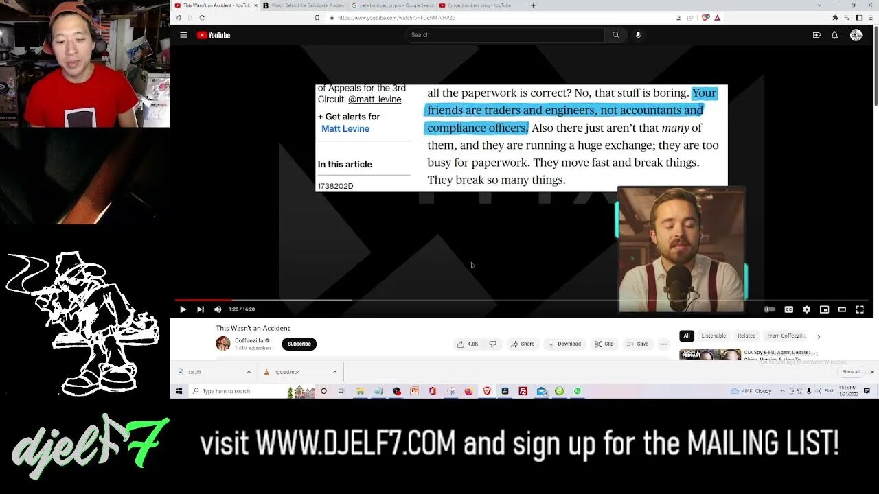 FTX and Andrew Yang the startling connection