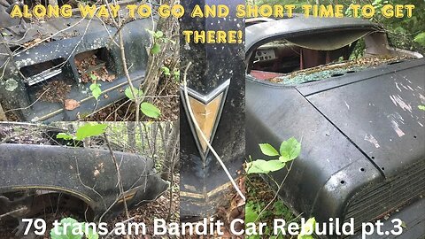 1979 Trans AM Bandit car rebuild part 3