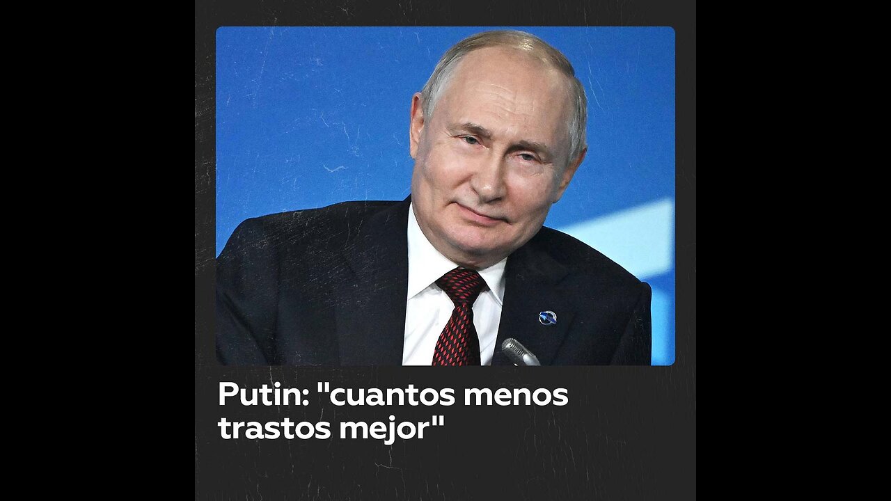 Vladímir Putin: Rusia resiste eficazmente la presión de las sanciones