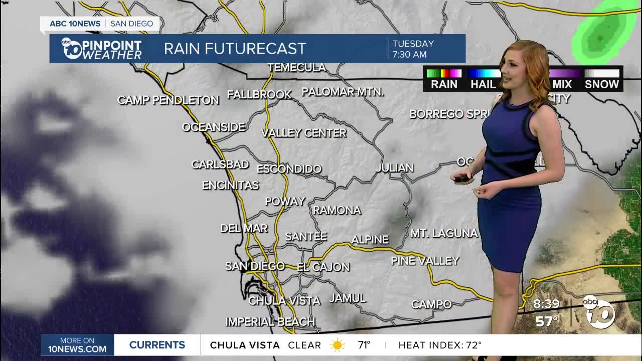 ABC 10News Pinpoint Weather with Meteorologist Leah Pezzetti