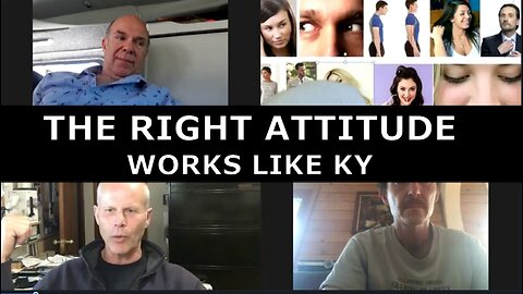 THE RIGHT ATTITUDE WORKS LIKE KY