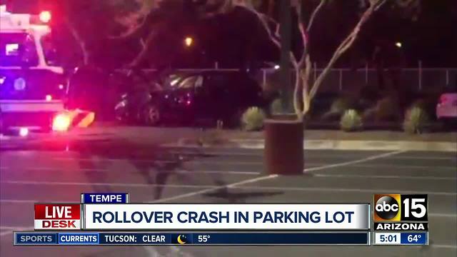 Police: Driver purposely collided with another at Tempe Marketplace, fled scene