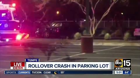 Police: Driver purposely collided with another at Tempe Marketplace, fled scene