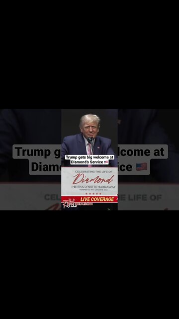 Trump gets big welcome at Diamond’s Service.