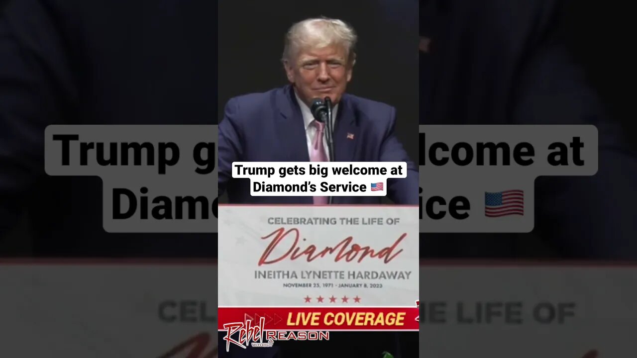 Trump gets big welcome at Diamond’s Service.