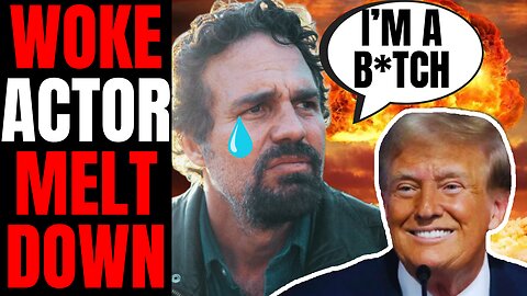 Woke Marvel Actor Mark Ruffalo BREAKS DOWN Over Trump Victory | Hollywood Is BROKEN Over Election!
