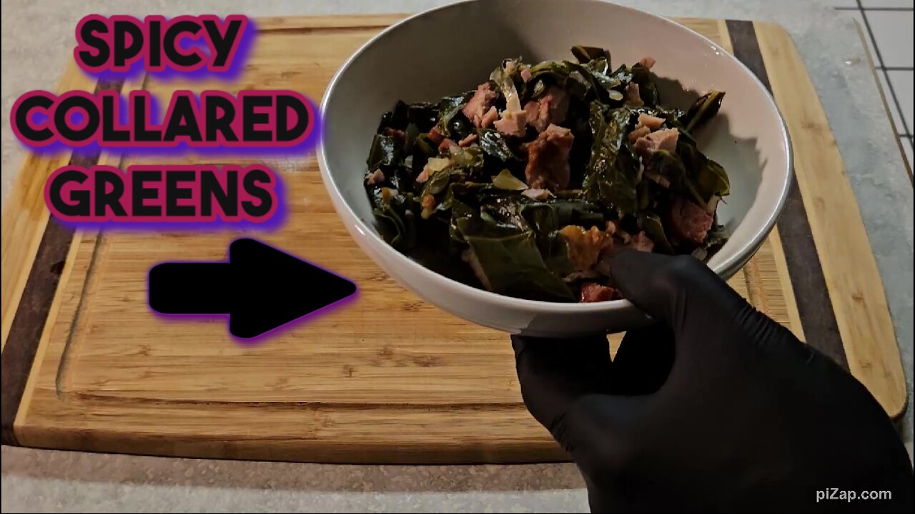 Spicy Collard Greens Recipe | Southern Comfort with a Kick