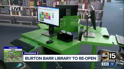 Downtown Phoenix library reopening!