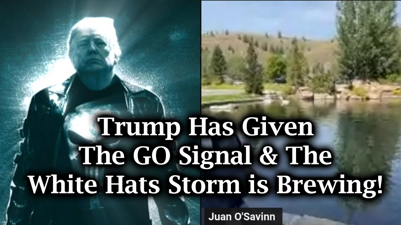 Juan O Savin - Trump Has Given the GO Signal & The White Hats Storm is Brewing!