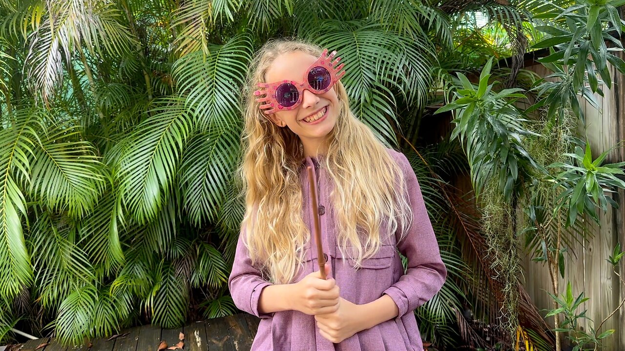 Luna Lovegood/Deatheater Halloween costumes