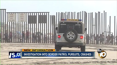 Investigation looks into Border Patrol pursuits, crashes