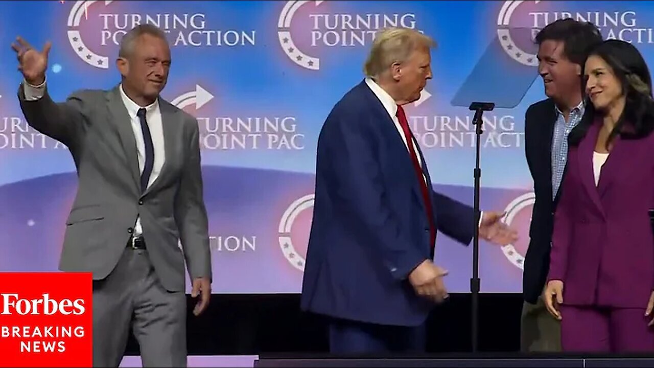 BREAKING NEWS: RFK Jr., Tulsi Gabbard, and Tucker Carlson Share Stage with Trump at Georgia Rally