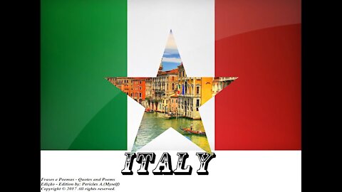 Flags and photos of the countries in the world: Italy [Quotes and Poems]