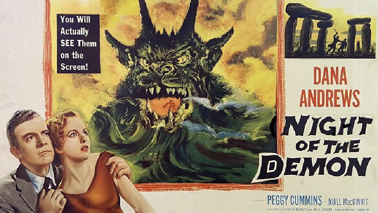 NIGHT OF THE DEMON 1957 The Horrifying, Intensely Frightening Uncut UK Version FULL MOVIE HD & W/S
