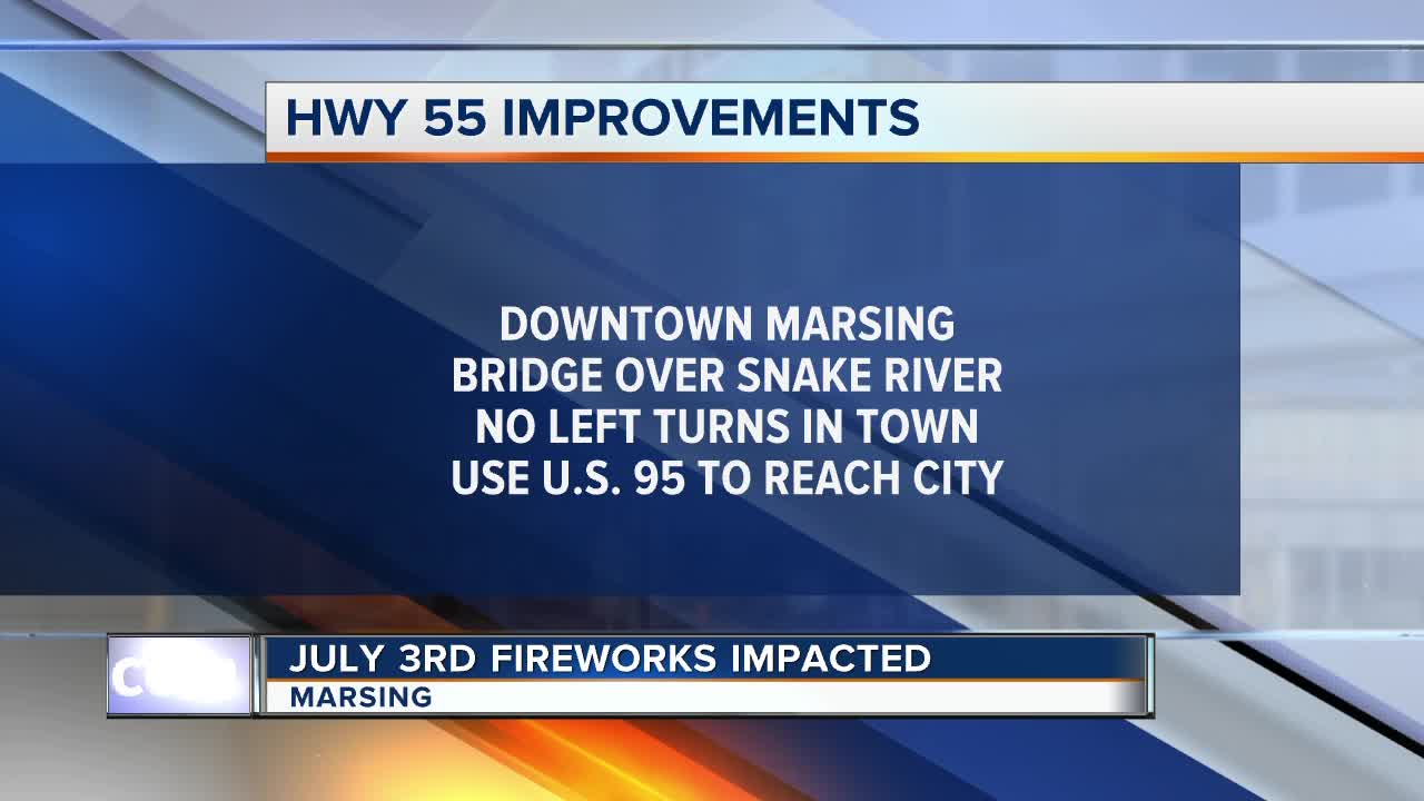 TRAFFIC ALERT: Construction on ID-55 in Marsing impacts July 3 celebrations